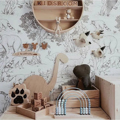 Paw Lamp - Little Lights - Wooden Lamps