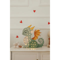 Dragon Lamp - Little Lights - Wooden Lamps