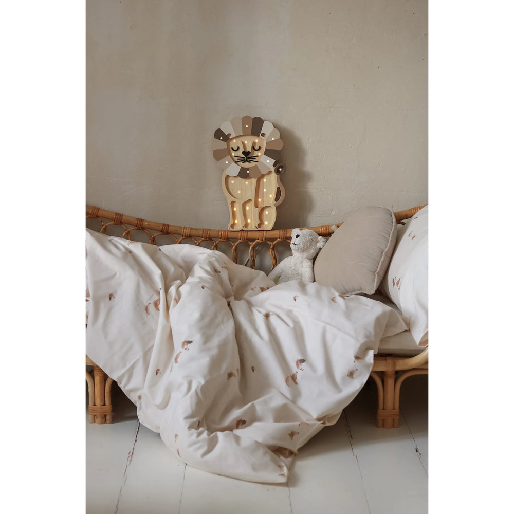 Lion Lamp - Wooden Lamps - Little Lights