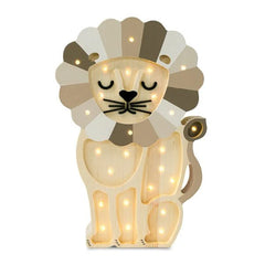Lion Lamp - Wooden Lamps - Little Lights