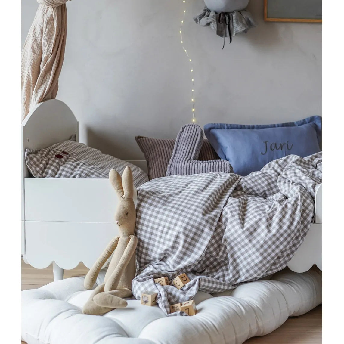 Hrací Matrace - Kremová - Muzpony - Francouzské Pufy-matrace