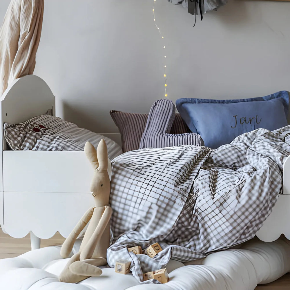 Hrací Matrace - Kremová - Muzpony - Francouzské Pufy-matrace