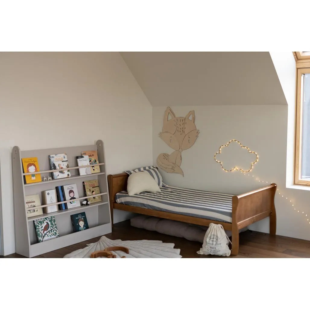 Zorro - Decoración de pared de madera de la colección Animales del Bosque Tamaño s - 65cmx42cm - Pared - Recortar ahora