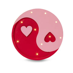 Yin&yang Lampa Ružová - Little Lights