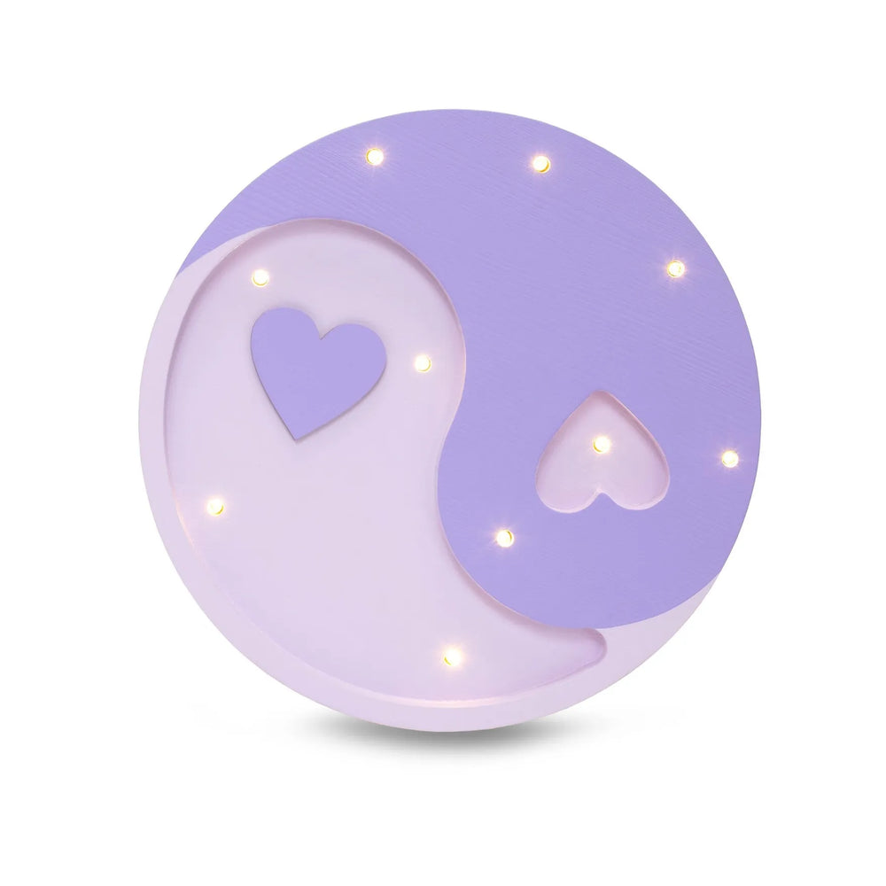 Yin&yang Lampa Svetlo Fialová - Little Lights