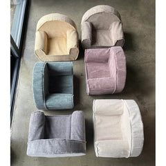 Fauteuil - Violet Gris - Muzpony - Fauteuils