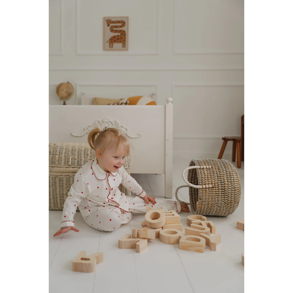 Petites Lettres – Alphabet en Bois - Jouets en Bois - Little Lights