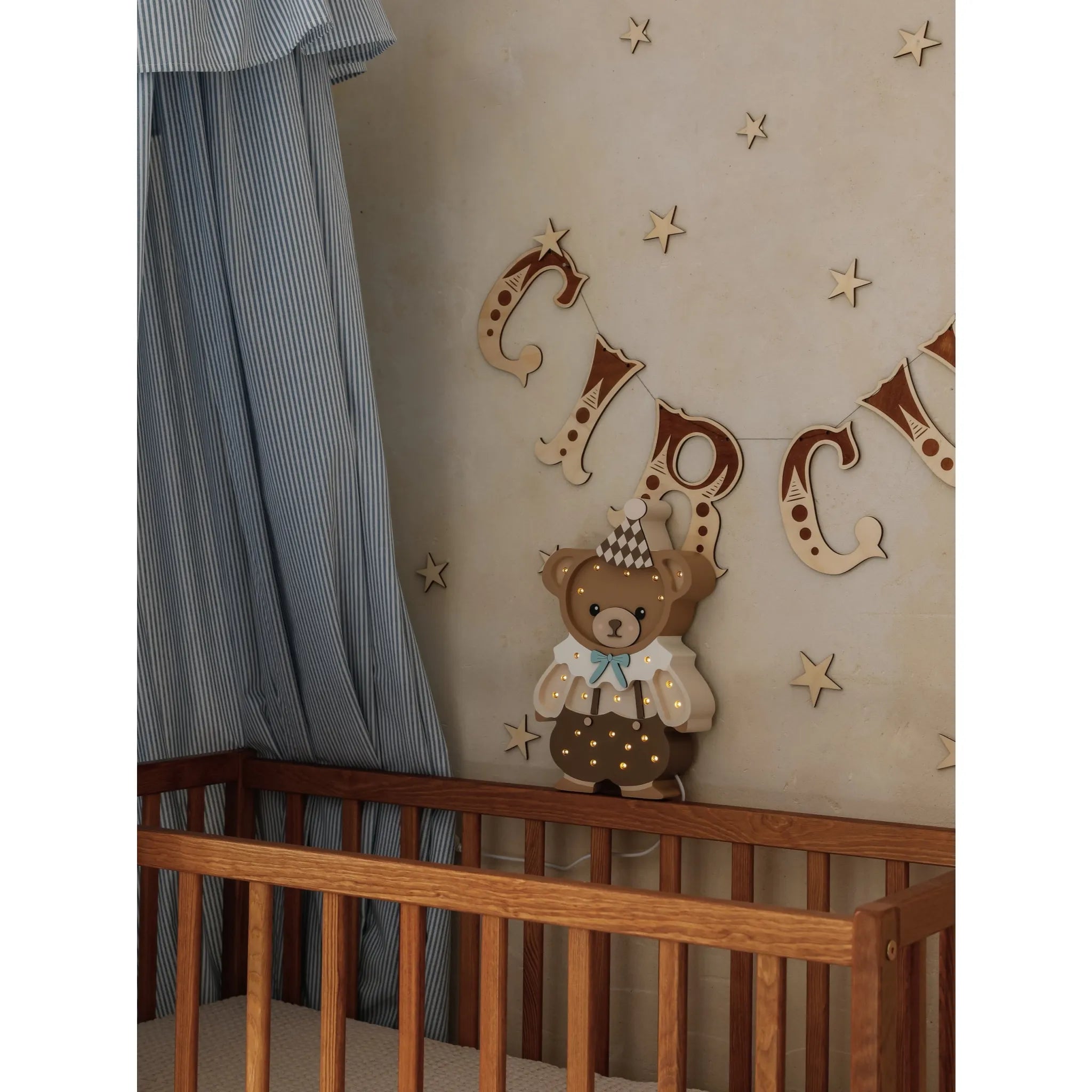 Lampada Orso - Piccole Luci - Lampade in Legno