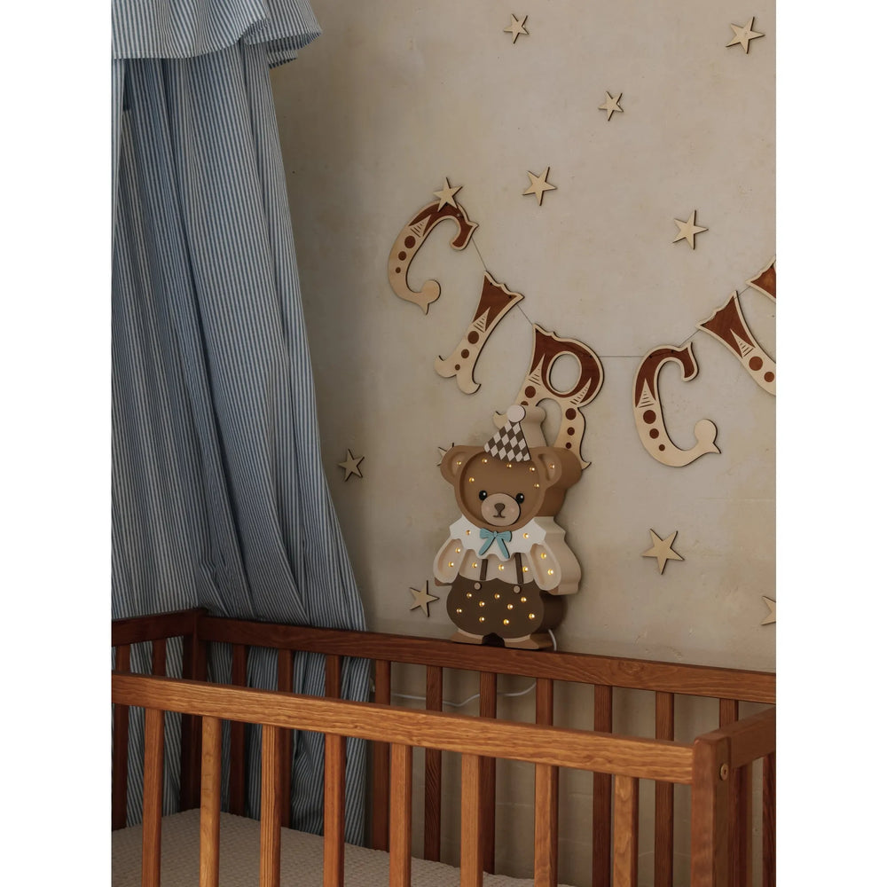 Lampada Orso - Piccole Luci - Lampade in Legno