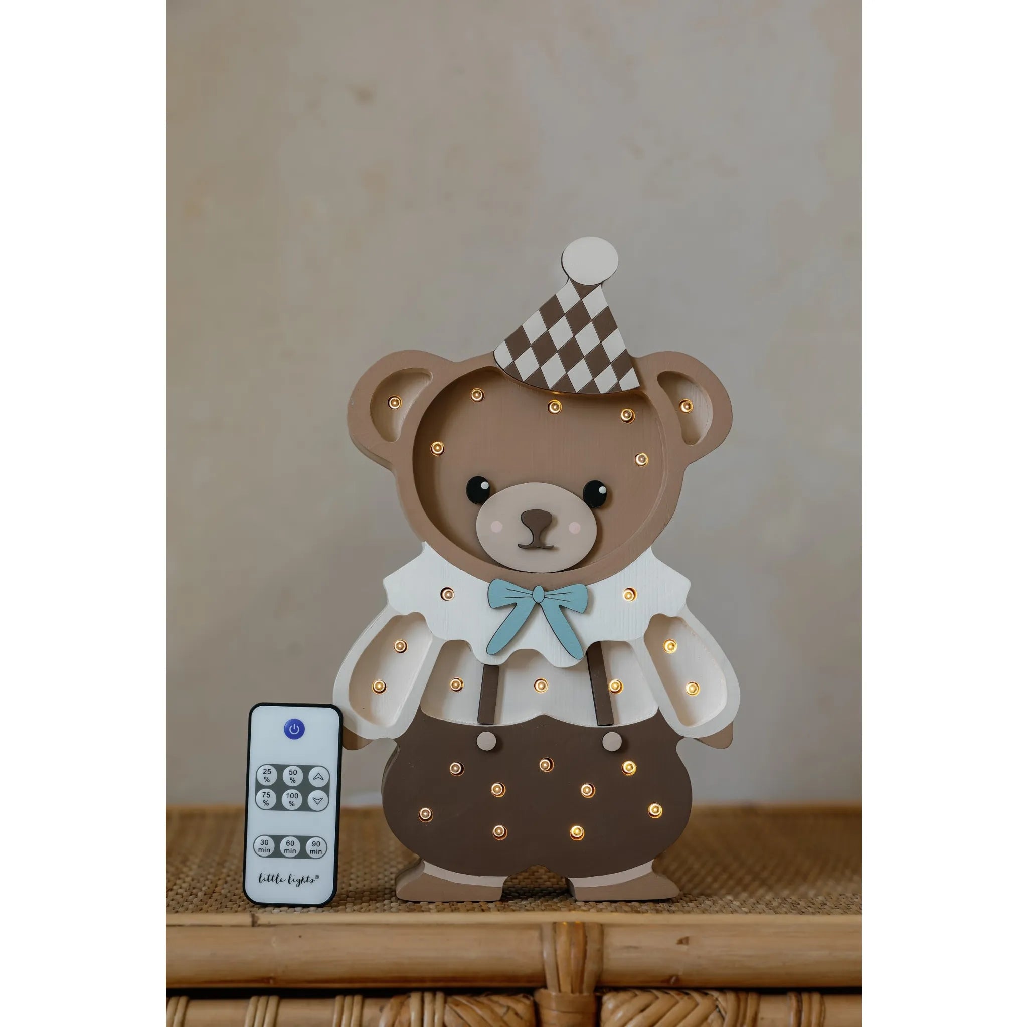 Lampada Orso - Piccole Luci - Lampade in Legno