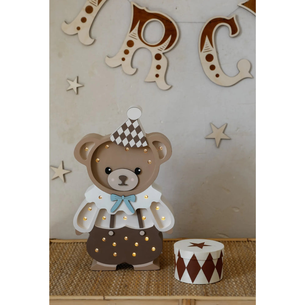 Lampada Orso - Piccole Luci - Lampade in Legno