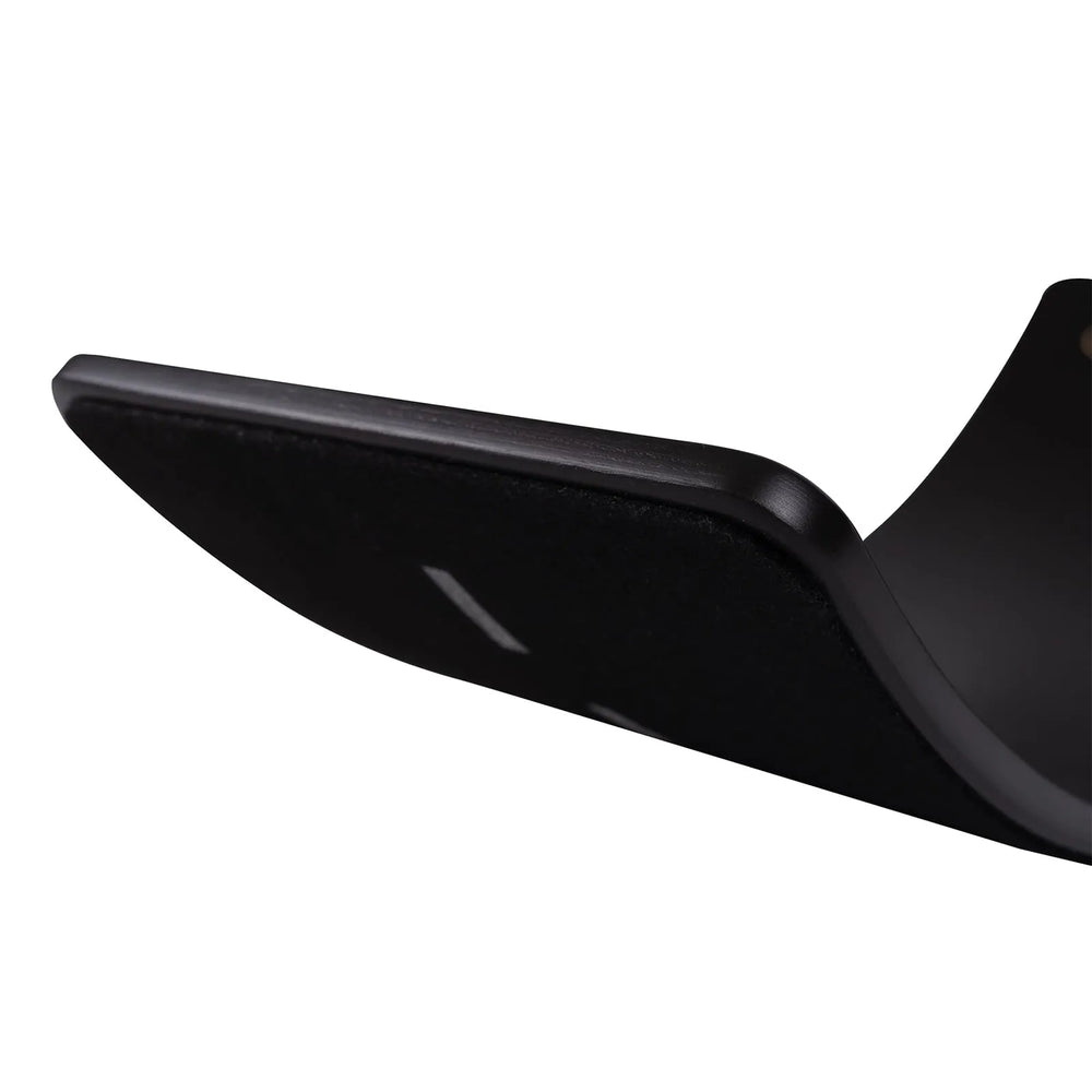 Meowbaby Balance Board für Kinder 80x30cm Holzschaukel Schwarz mit schwarzer Filzoberfläche Highway - Balance Boards