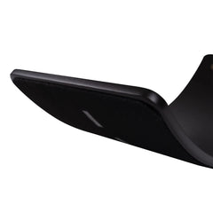 Meowbaby Balance Board für Kinder 80x30cm Holzschaukel Schwarz mit schwarzer Filzoberfläche Highway - Balance Boards