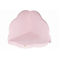 Meowbaby Children's Cloud Foam Folding Play Mat 160x160cm Certified Velvet Light Pink - Play
