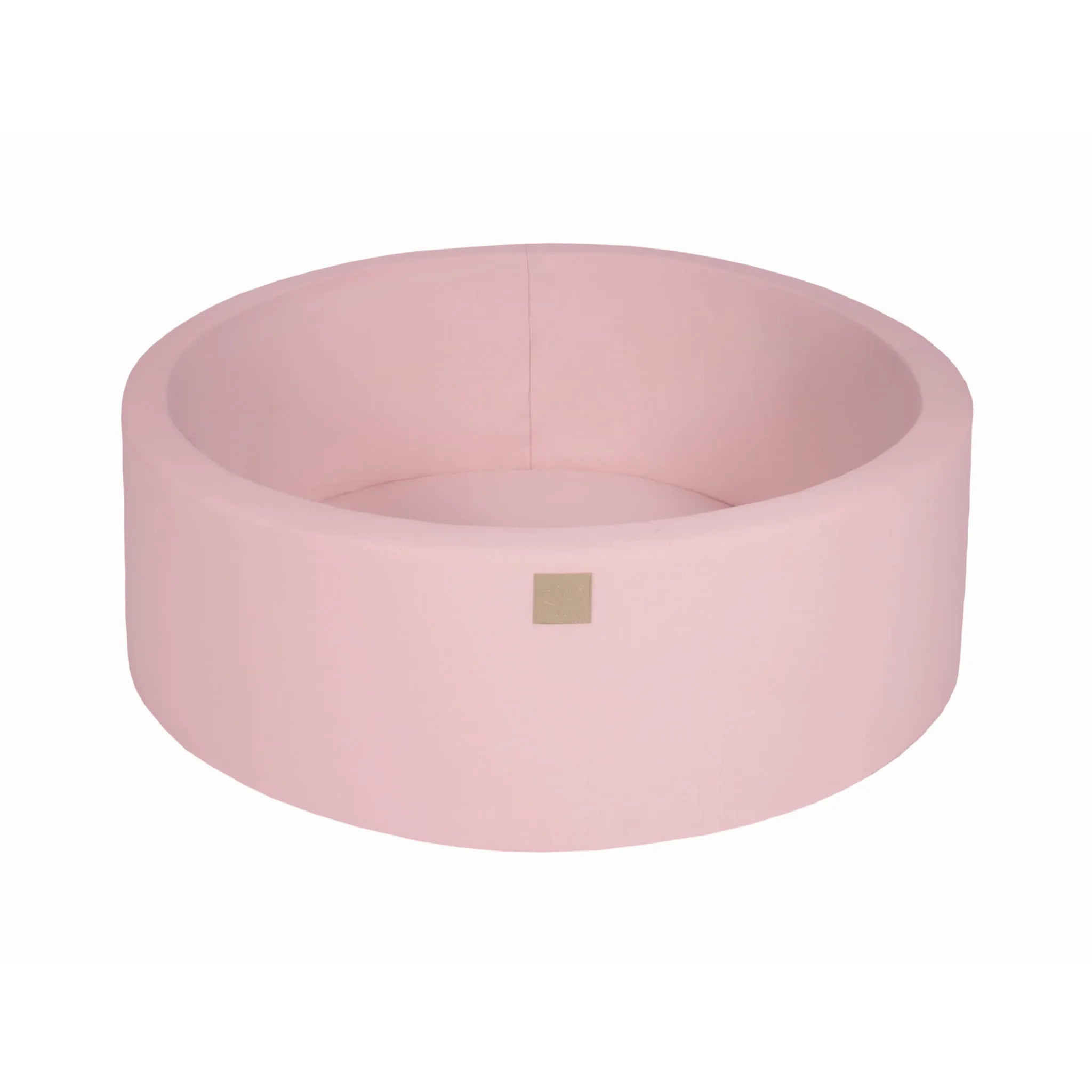 Meowbaby Children's Foam Ball Pit 90x30cm Without Balls Certified Cotton Light Pink - Dry Pools