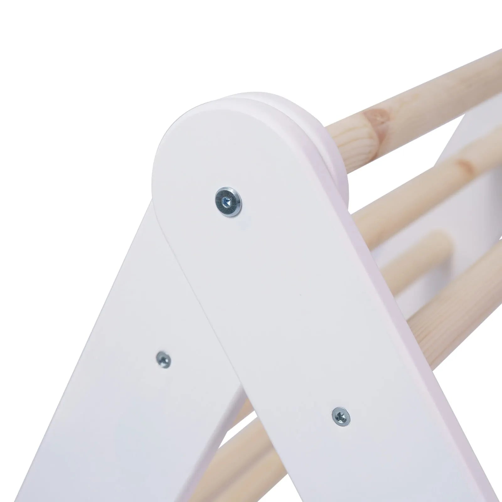 Meowbaby Pikler in legno per bambini bianco - Pikler Triangle