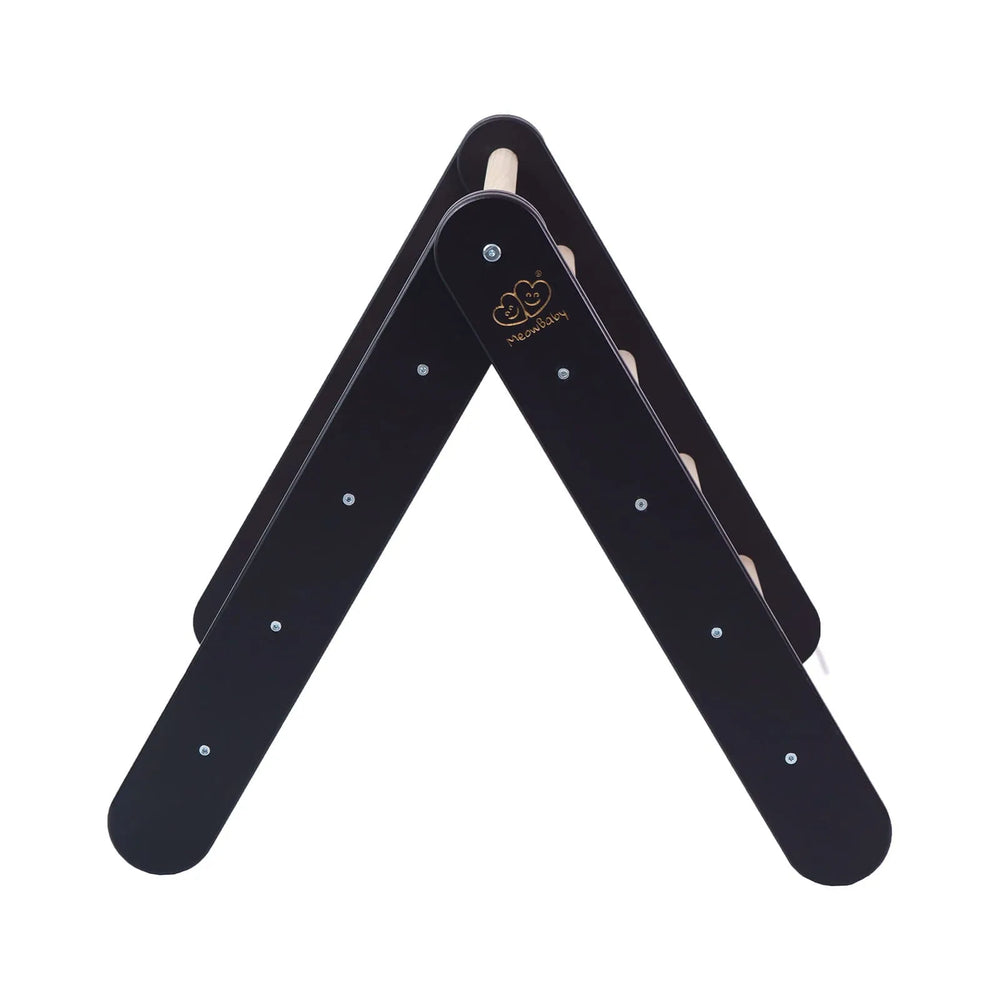 Meowbaby Wooden Pikler for Children black Triangle for Climbing - Piklerova