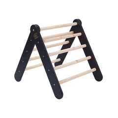 Meowbaby Wooden Pikler for Children black Triangle for Climbing - Piklerova
