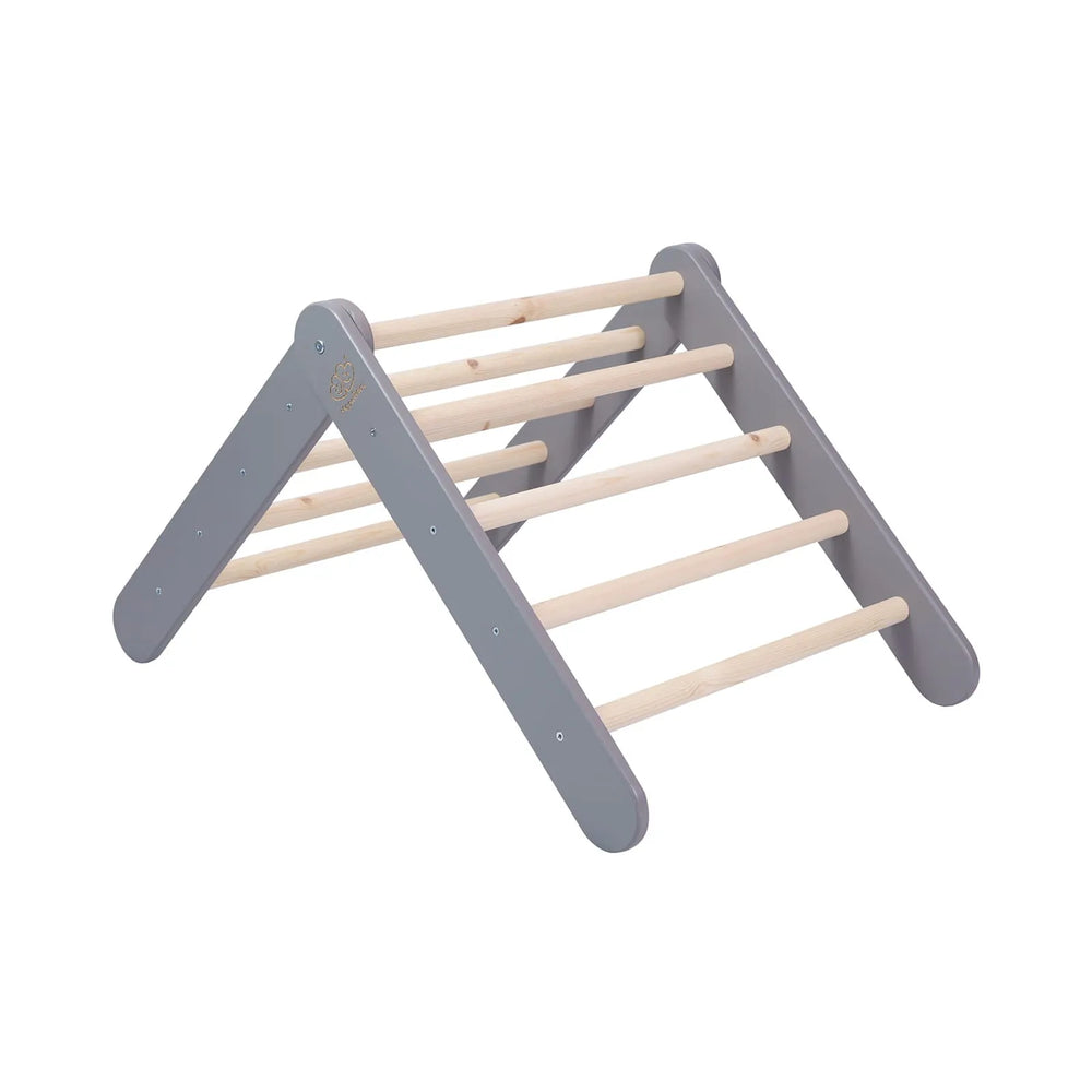 Meowbaby Wooden Pikler for Children Climbing Triangle Gray - Piklerova