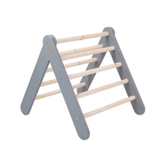 Meowbaby Wooden Pikler for Children Climbing Triangle Gray - Piklerova