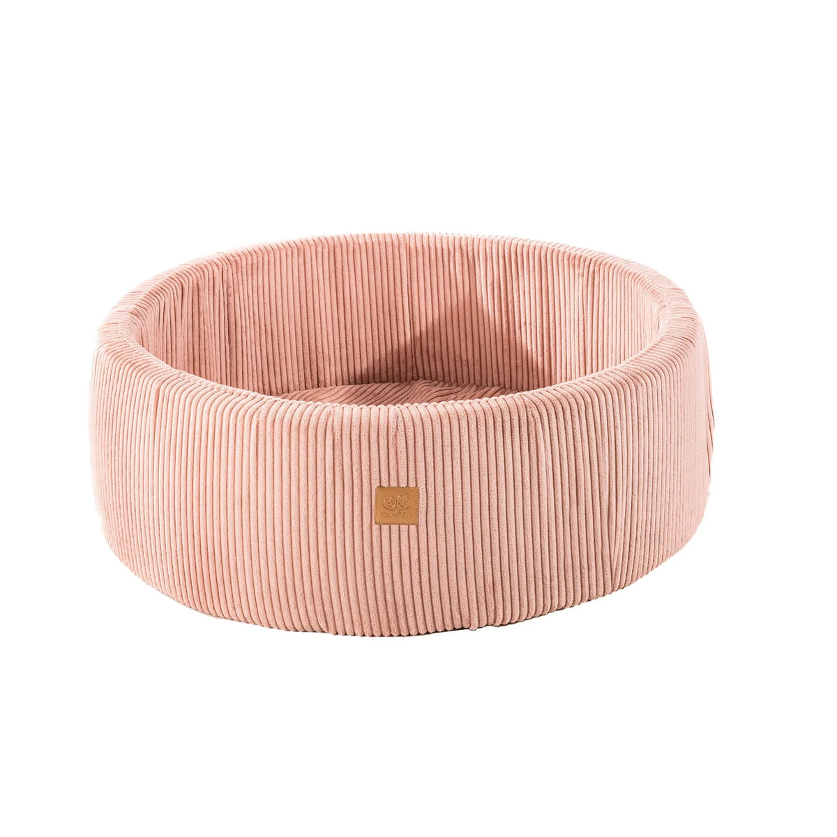 Meowbaby Aesthetic Children's Foam Ball Playpen 90x30cm Without Balls Certified Corduroy Pink - Dry Pools