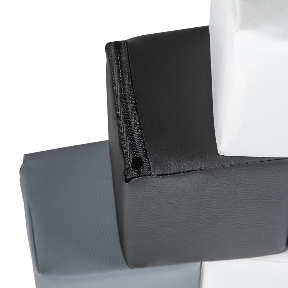 Meowbaby Soft Foam Building Blocks 15x15cm Cubes Certified White/Black/Grey - Play Sets