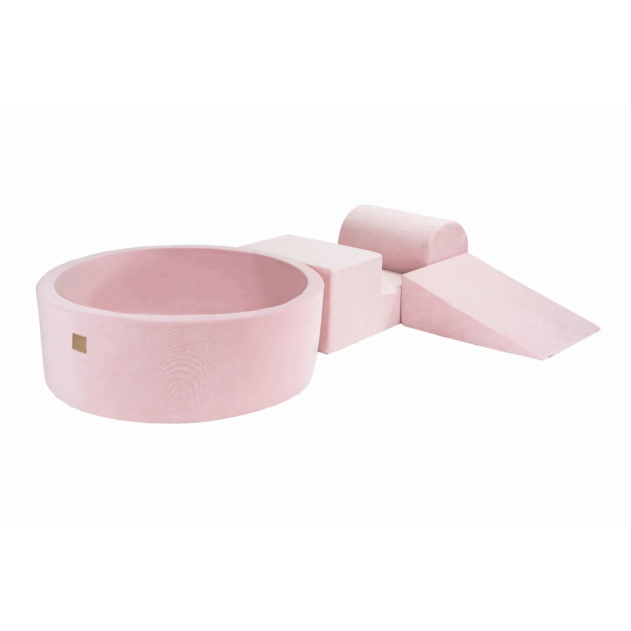 Set da gioco in schiuma Meowbaby di 3 elementi con piscina di palline 90x30 cm 200 palline in velluto certificato