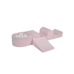 Meowbaby Penová Hracia Súprava s Malým Guľôčkovým Ihriskom Hracie Sady Bazénom na Loptičky