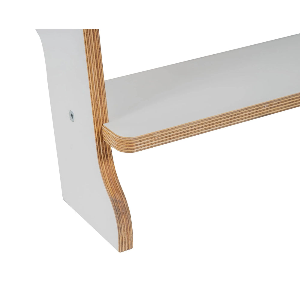 Meowbaby Sperrholz-Küchenhelfer für Kinder Scandi-Treppe Grau - Türme