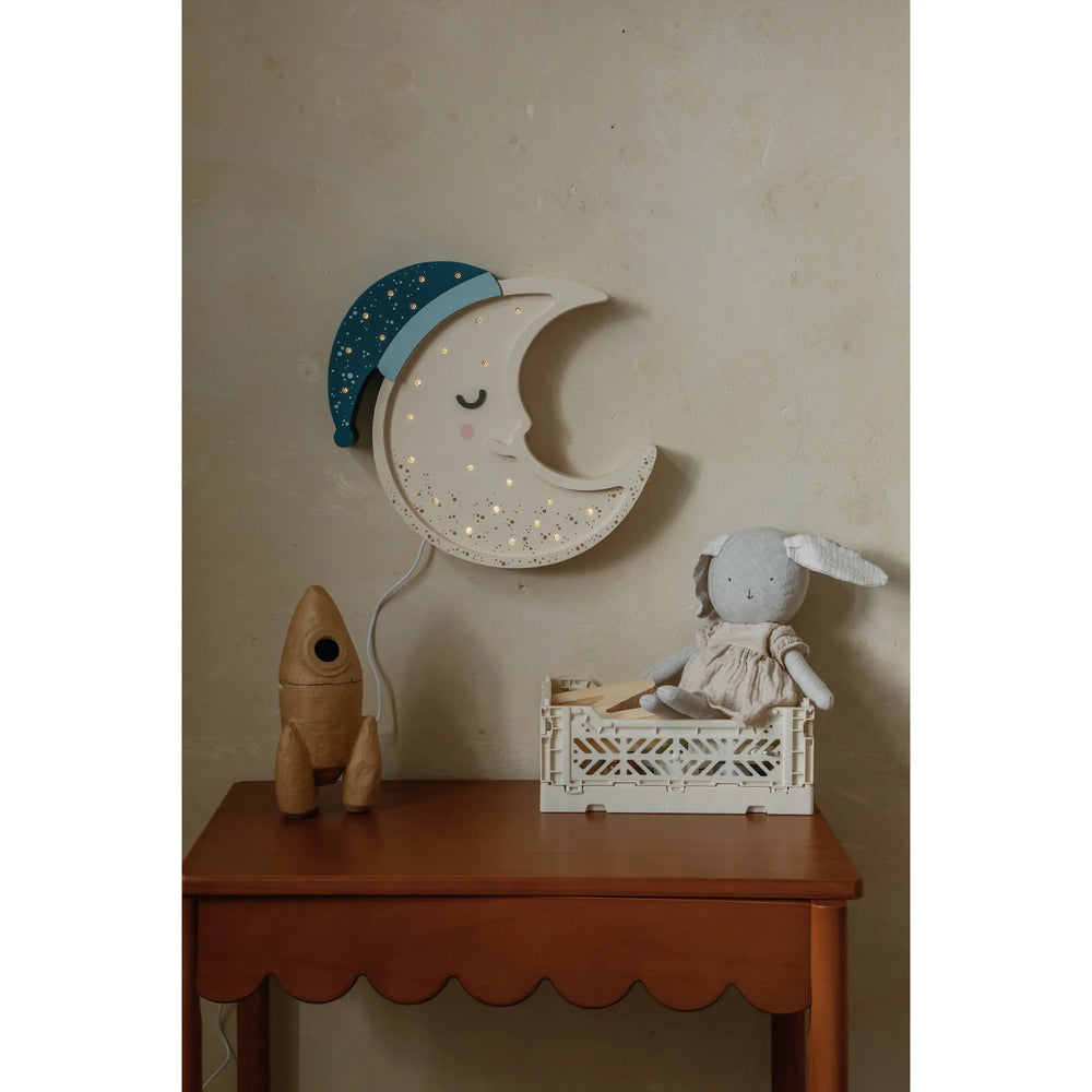 Moon Lamp - Little Lights - Wooden Lamps
