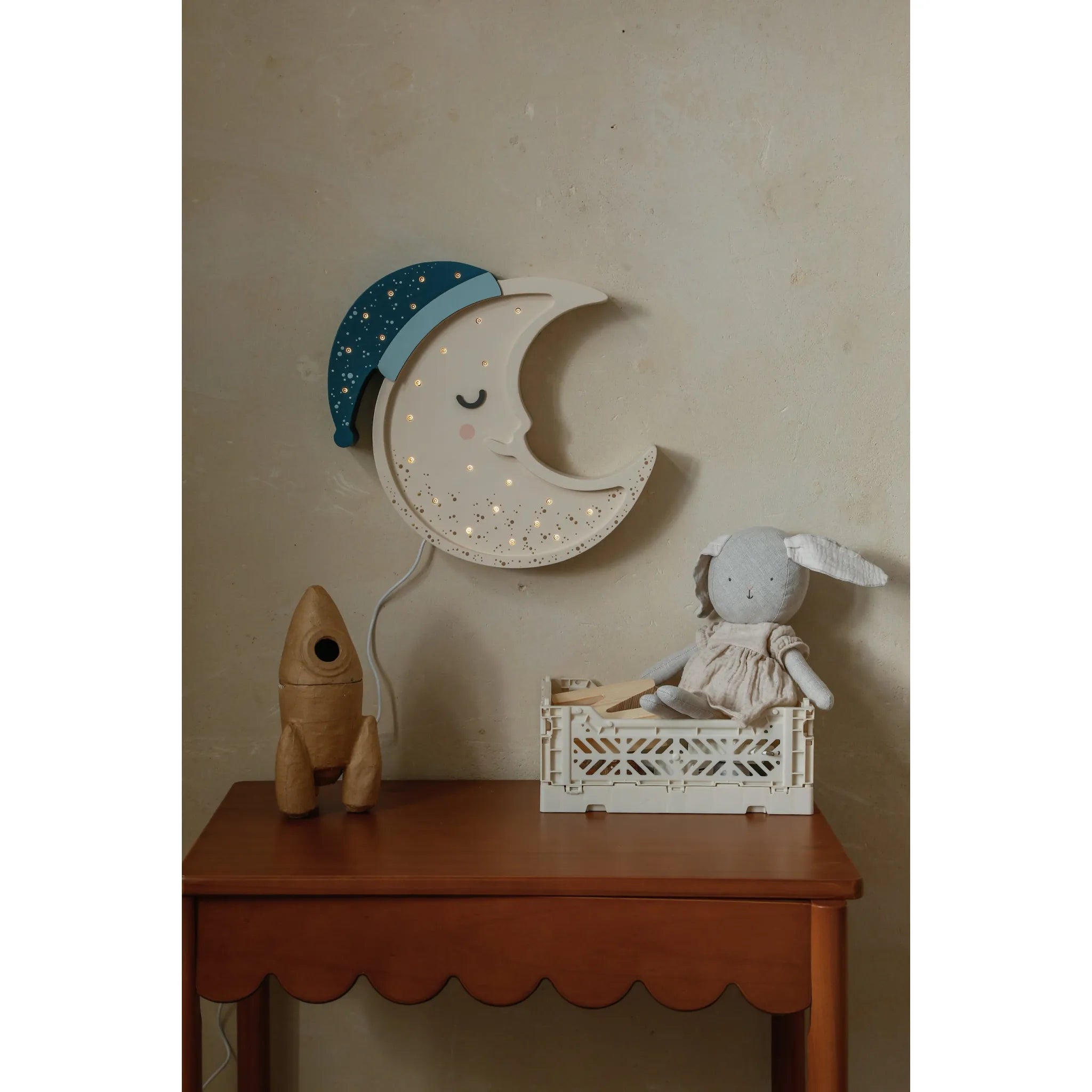 Moon Lamp - Little Lights - Wooden Lamps