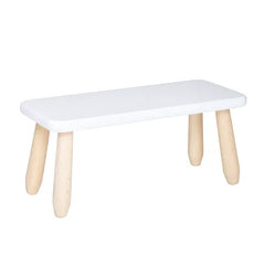 Panca in legno per bambini - Set in legno e plastica - Kidozia