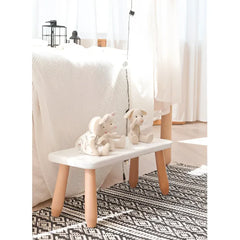 Panca in legno per bambini - Set in legno e plastica - Kidozia