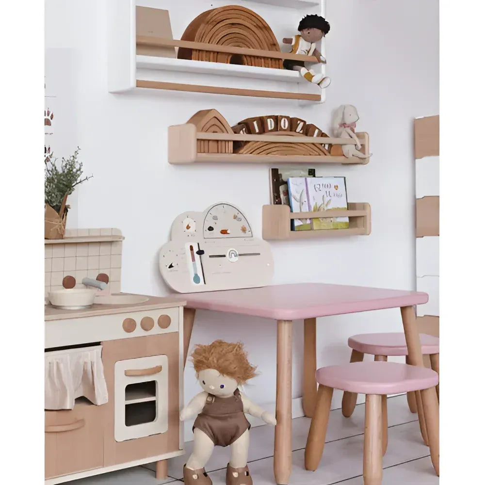 Dřevěná Dětská Židle - Dřevěné a Plastové Sety - Kidozia