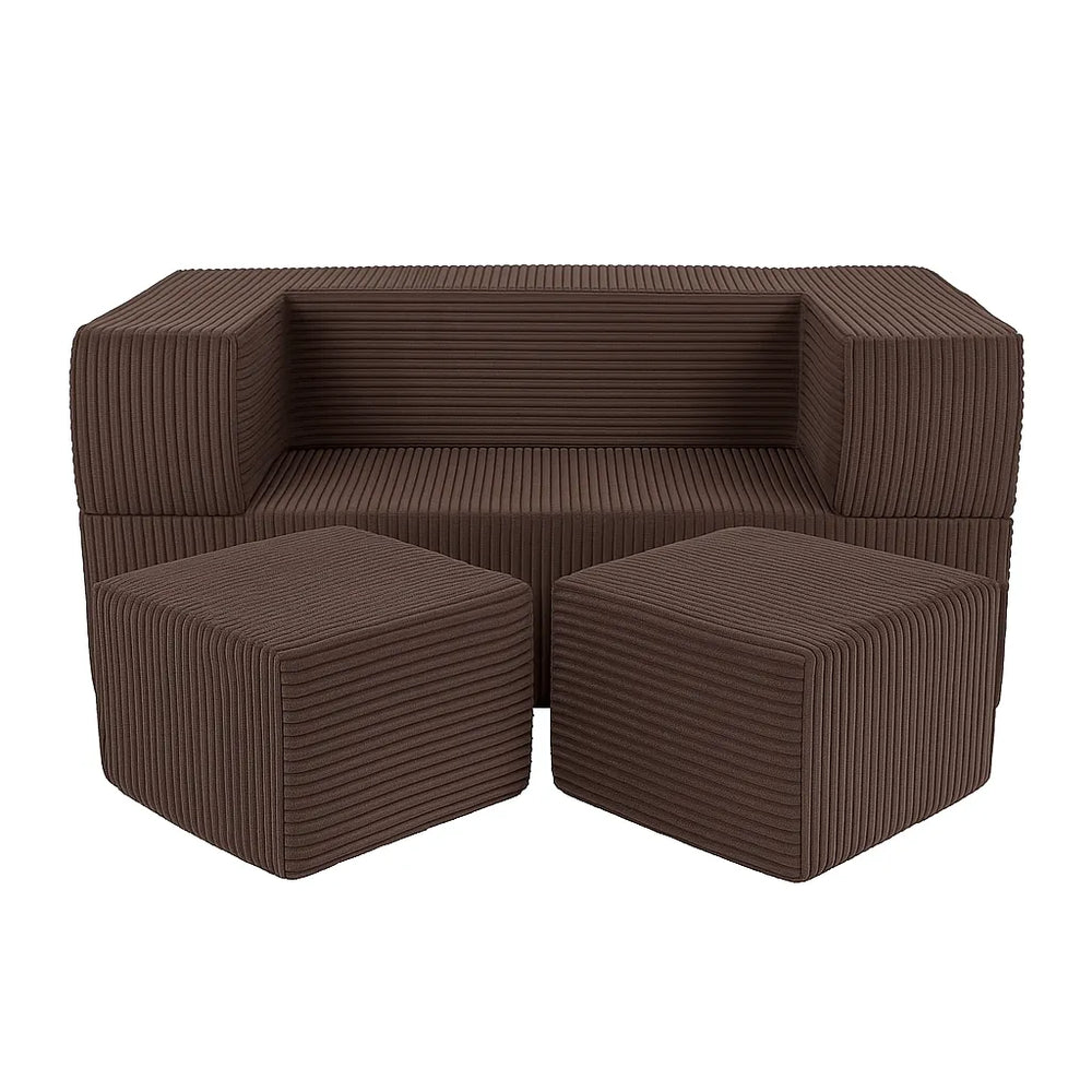 Modulárna Detská Pohovka Cube - 4 Prvky - Sedacie Súpravy - Meowbaby