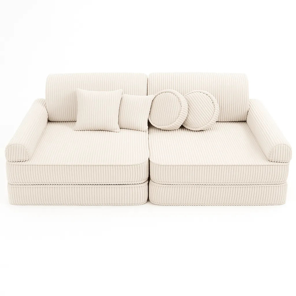 Modulárna Herná Pohovka – 10 Prvkov Aesthetic - Sedacie Súpravy - Meowbaby