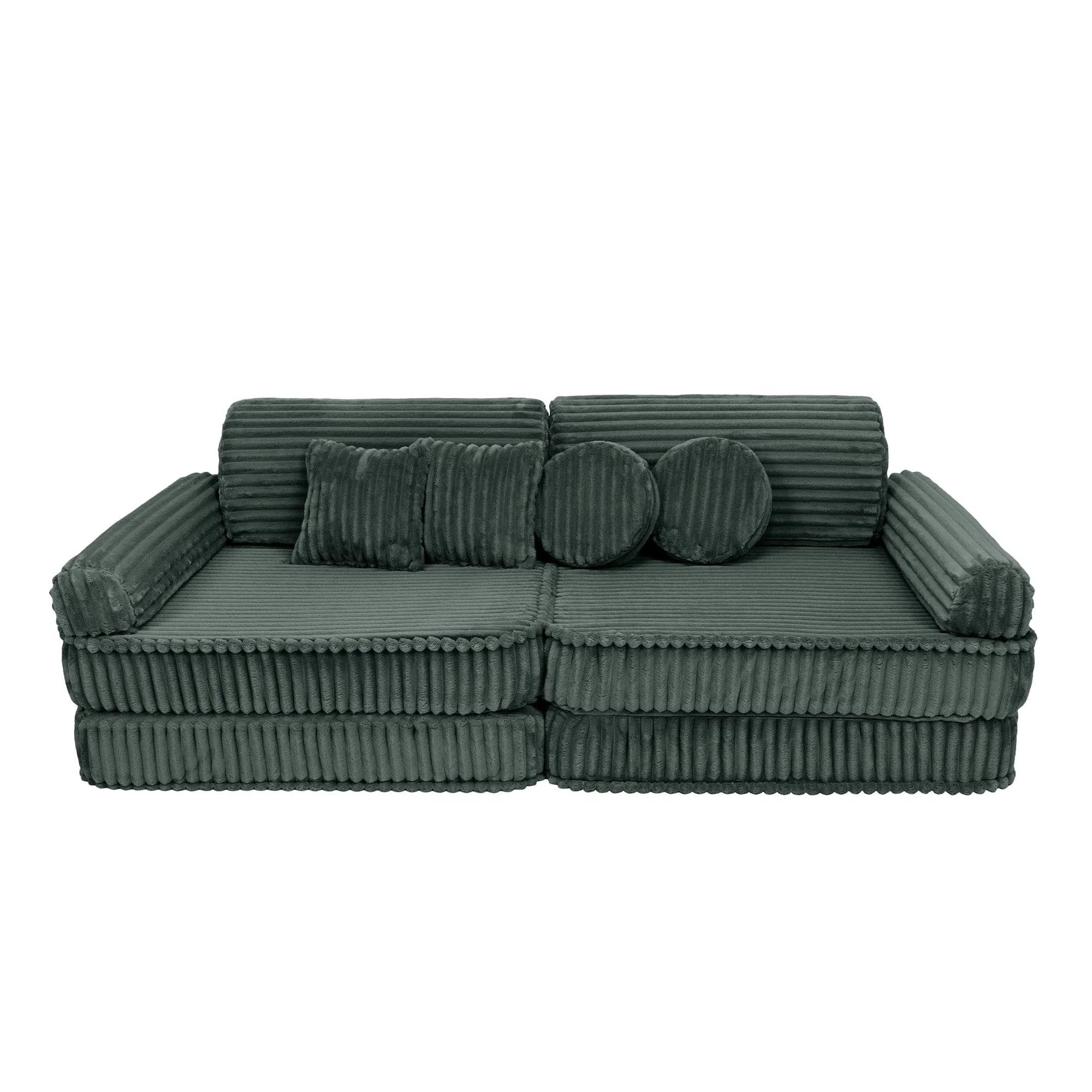 Modulárna Herná Pohovka – 10 Prvkov Churros - Sedacie Súpravy - Meowbaby