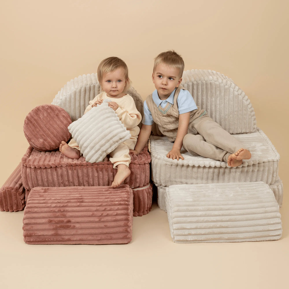 Modulárna Herná Pohovka – 10 Prvkov Churros - Sedacie Súpravy - Meowbaby