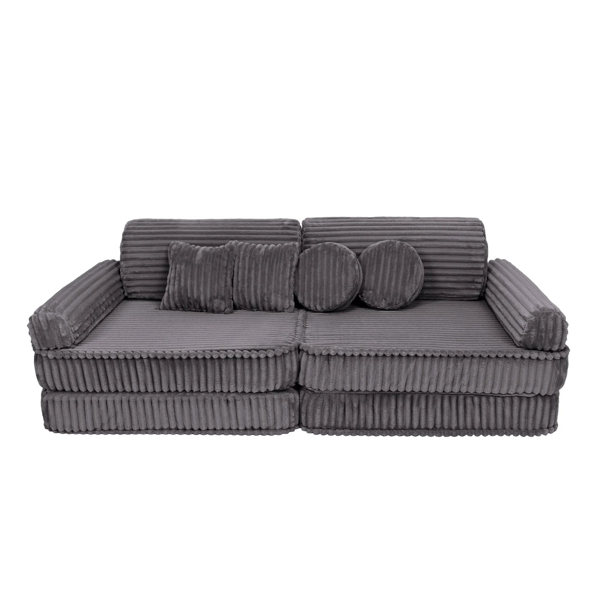 Modulárna Herná Pohovka – 10 Prvkov Churros - Sedacie Súpravy - Meowbaby