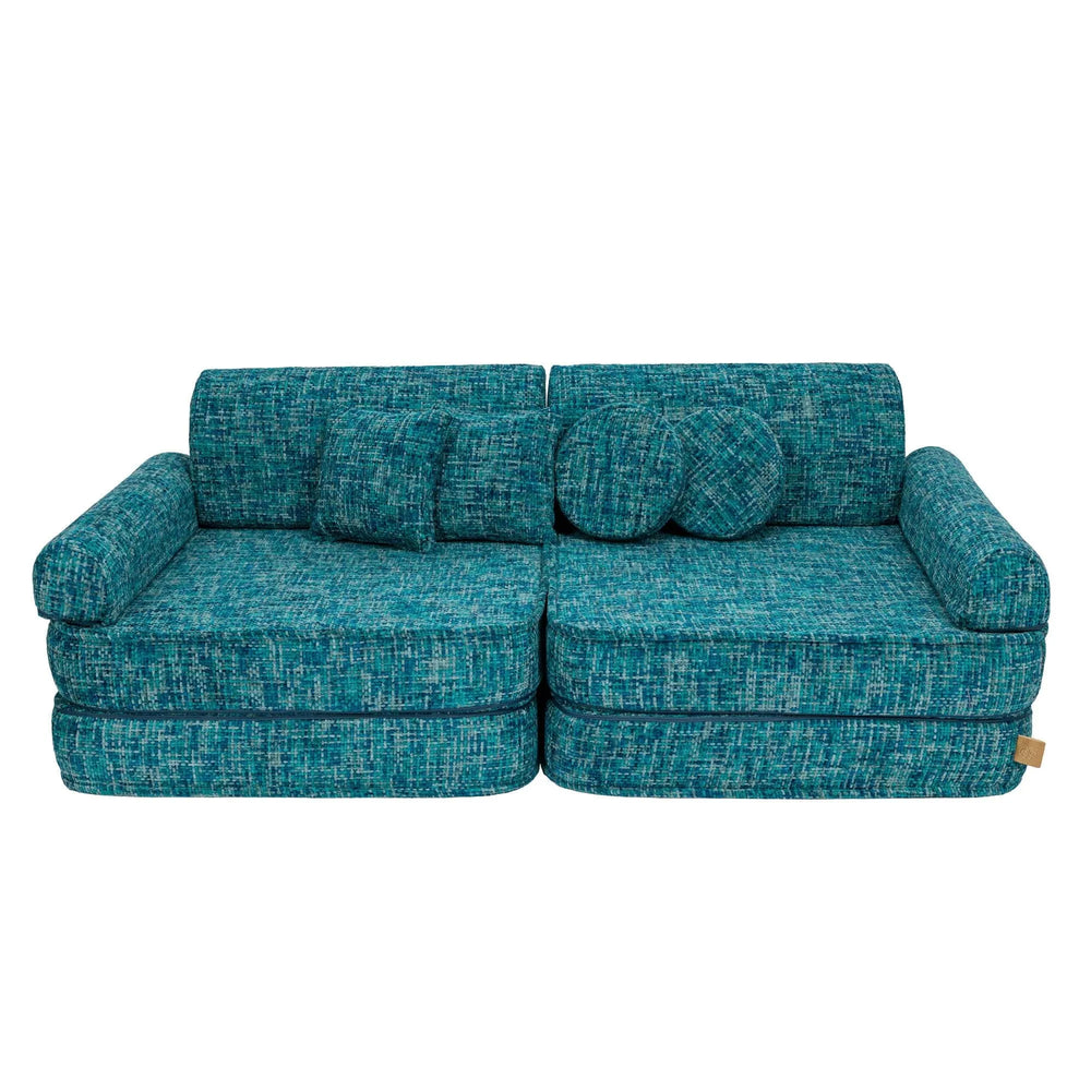 Modulárna Herná Pohovka – 10 Prvkov Tangle - Sedacie Súpravy - Meowbaby