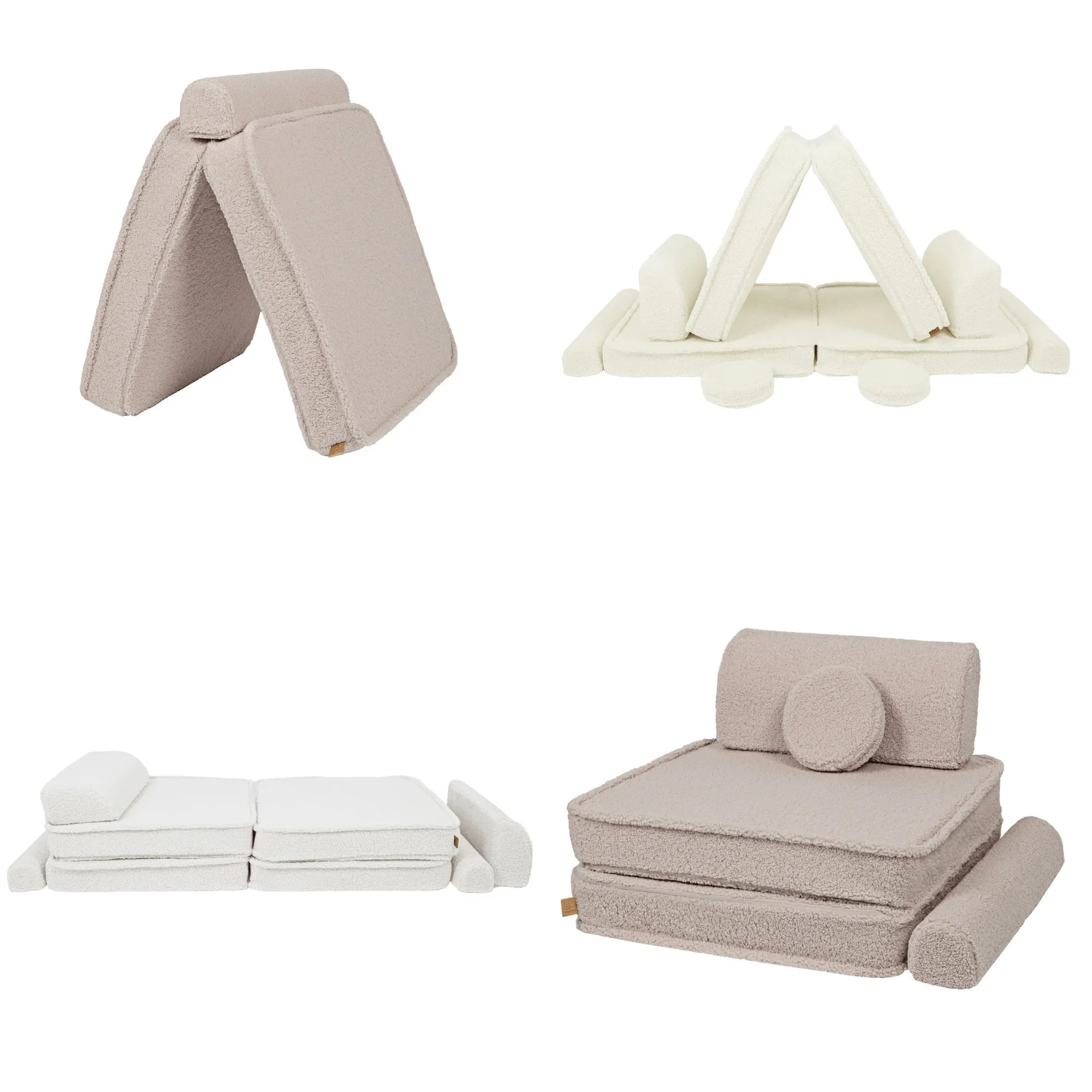 Modulárna Herná Pohovka – 8 Prvkov Bearly - Sedacie Súpravy - Meowbaby