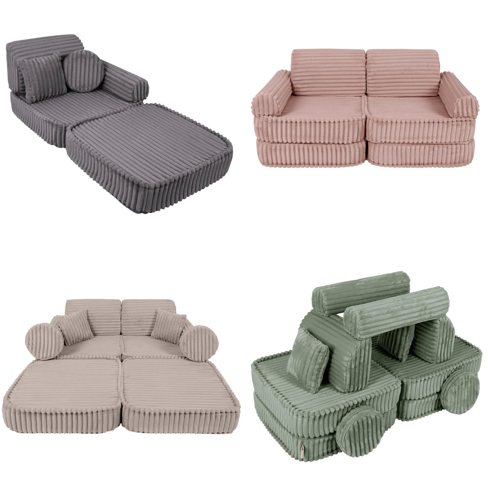 Divano modulare da gioco Churros - Meowbaby - Set di sedute