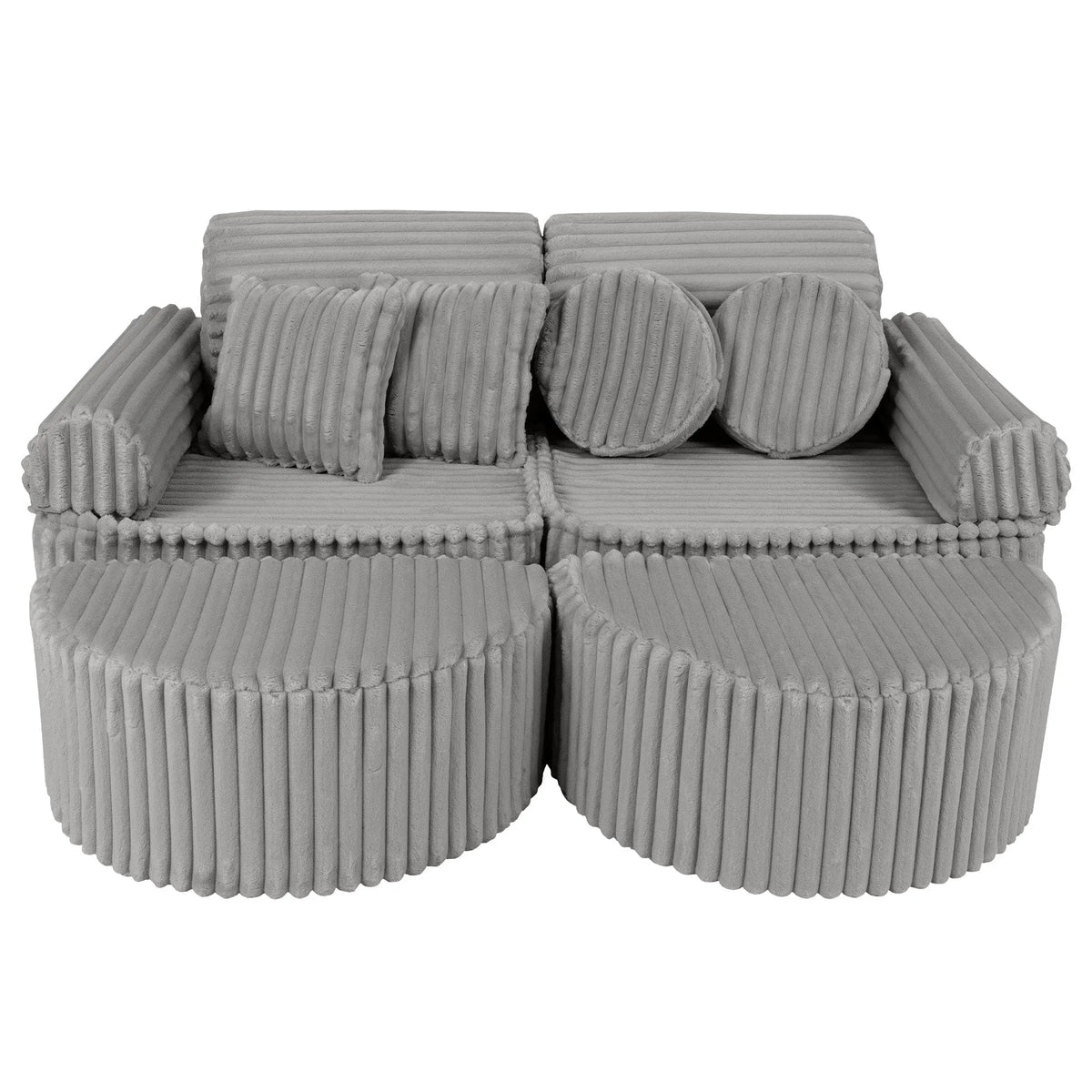 Canapé Modulaire de Jeu Max - 12 Éléments Churros - Ensembles de Sièges - Meowbaby