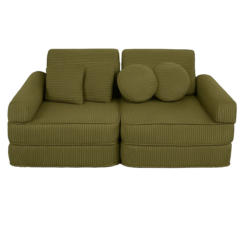 Modulárna Herná Pohovka Plus - 10 Prvkov Aesthetic - Sedacie Súpravy - Meowbaby