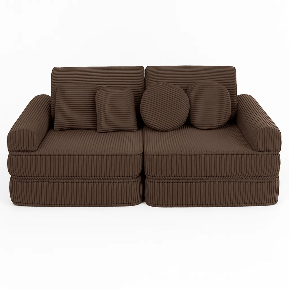 Modulárna Herná Pohovka Plus - 10 Prvkov Aesthetic - Sedacie Súpravy - Meowbaby