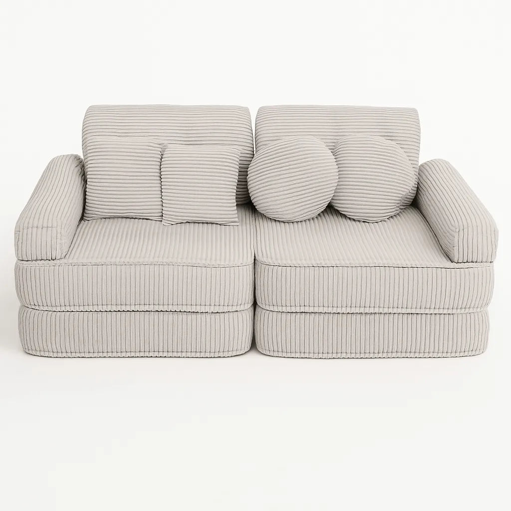 Modulárna Herná Pohovka Plus - 10 Prvkov Aesthetic - Sedacie Súpravy - Meowbaby