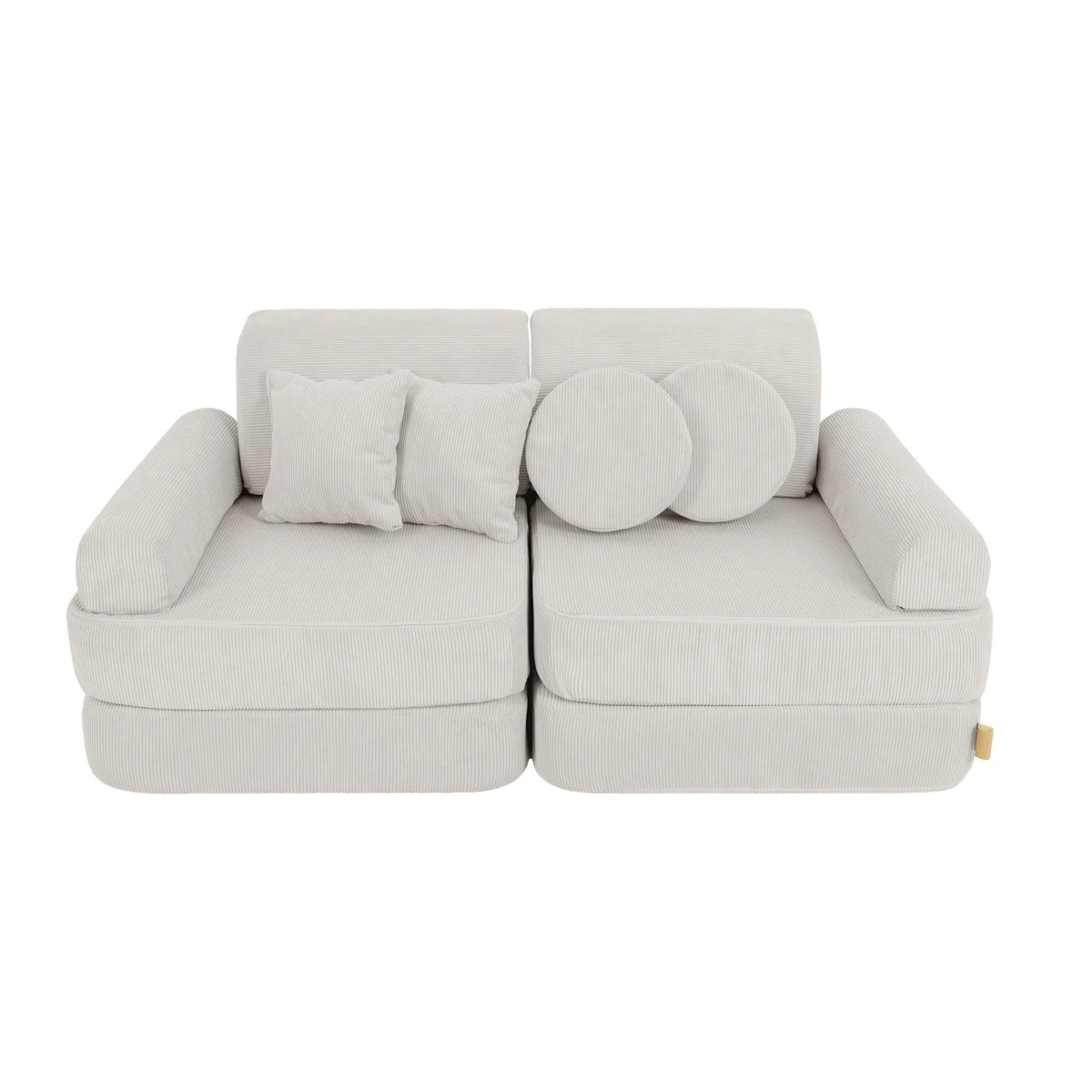 Modulárna Herná Pohovka Plus - 10 Prvkov Slimcord - Sedacie Súpravy - Meowbaby