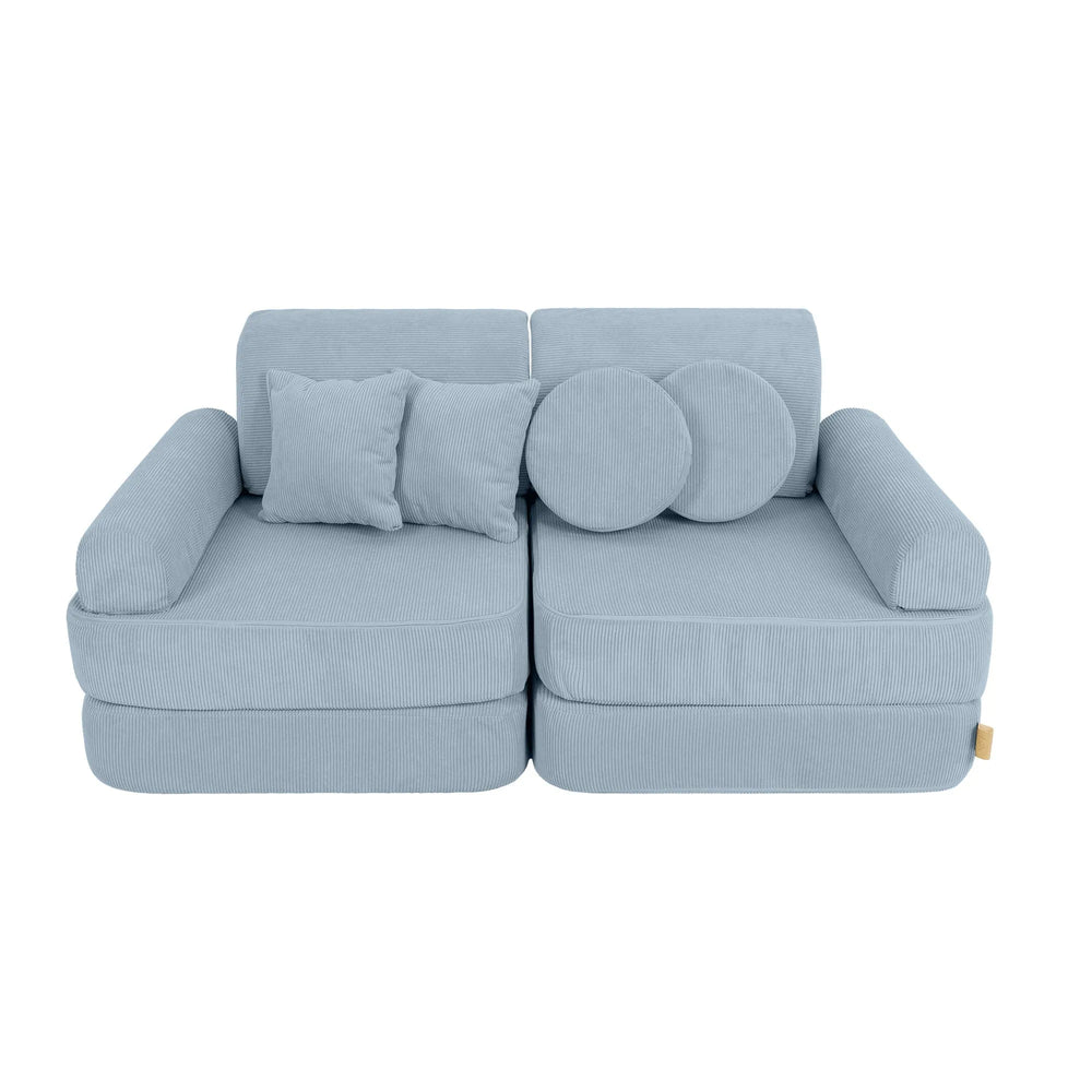 Modulárna Herná Pohovka Plus - 10 Prvkov Slimcord - Sedacie Súpravy - Meowbaby