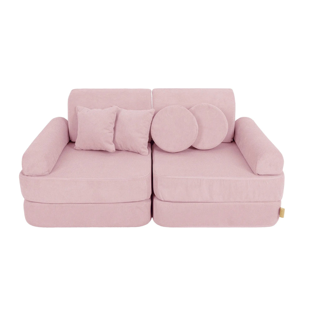 Modulárna Herná Pohovka Plus - 10 Prvkov Slimcord - Sedacie Súpravy - Meowbaby