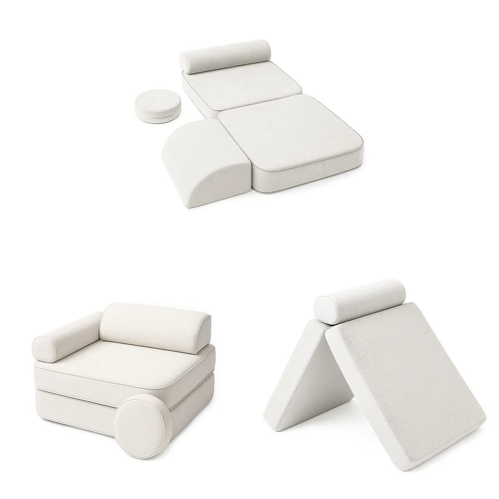 Modulárna Herná Pohovka Plus – 8 Elementov Mellow - Sedacie Súpravy - Meowbaby